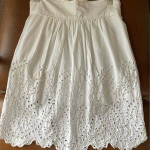 Isabel Marant Etoile Eyelet Trim Skirt